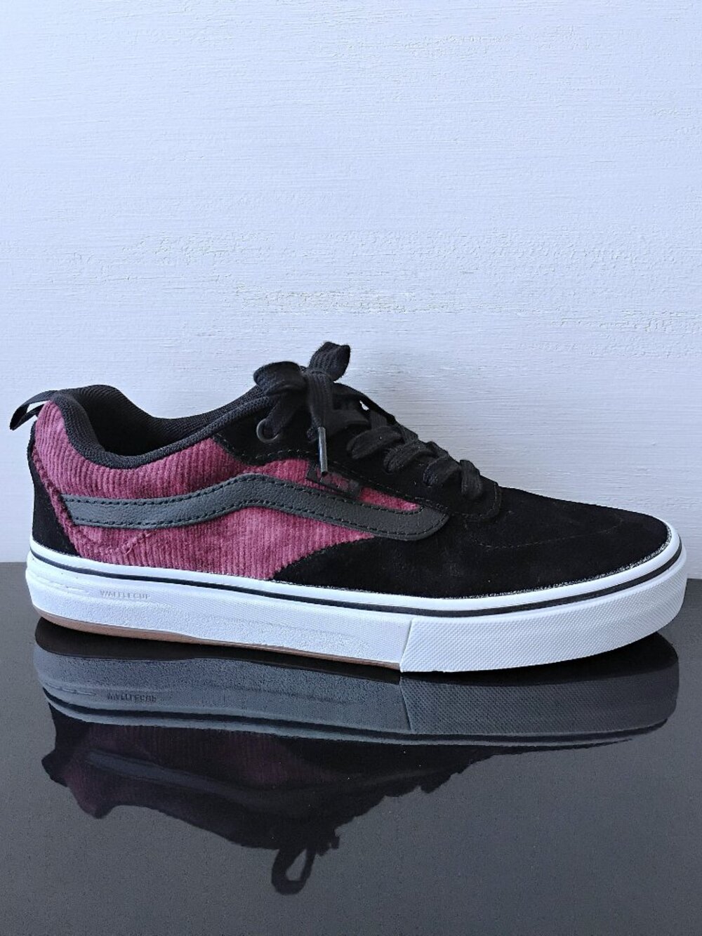 Vans Men Kyle Walker Suede Sneaker in Cool & Unique Corduroy Tie-Dye/Black/White